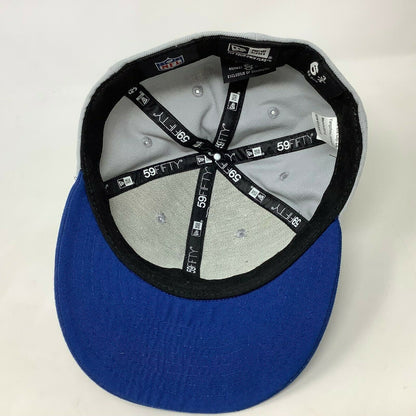 NFL New Era 59Fifty Indianapolis Colts Fitted Hat Size 6 3/4" 2012 Horse Gray