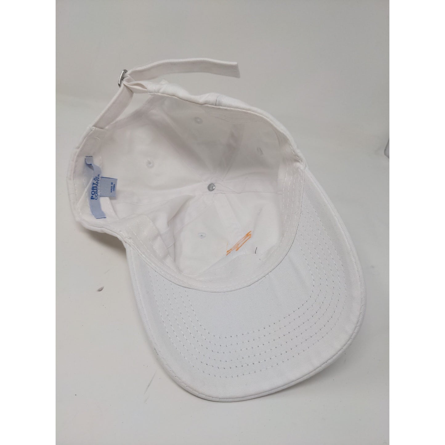 Live at Fuse Purdue Dorm Slideback Hat Embroidered Logo White