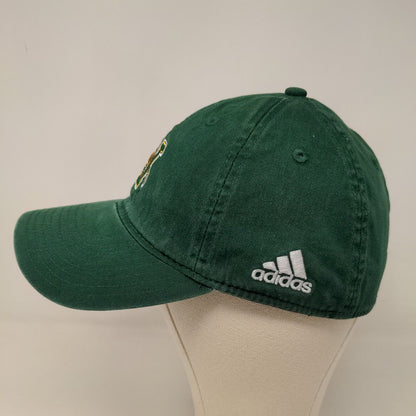 Adidas Men's Fitted Hat Green Vermont Catamounts Embroidered Logo Size L/XL