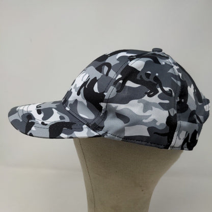 Cat Lady Sox Women's Strapback Hat Gray Navy Camo Adjustable