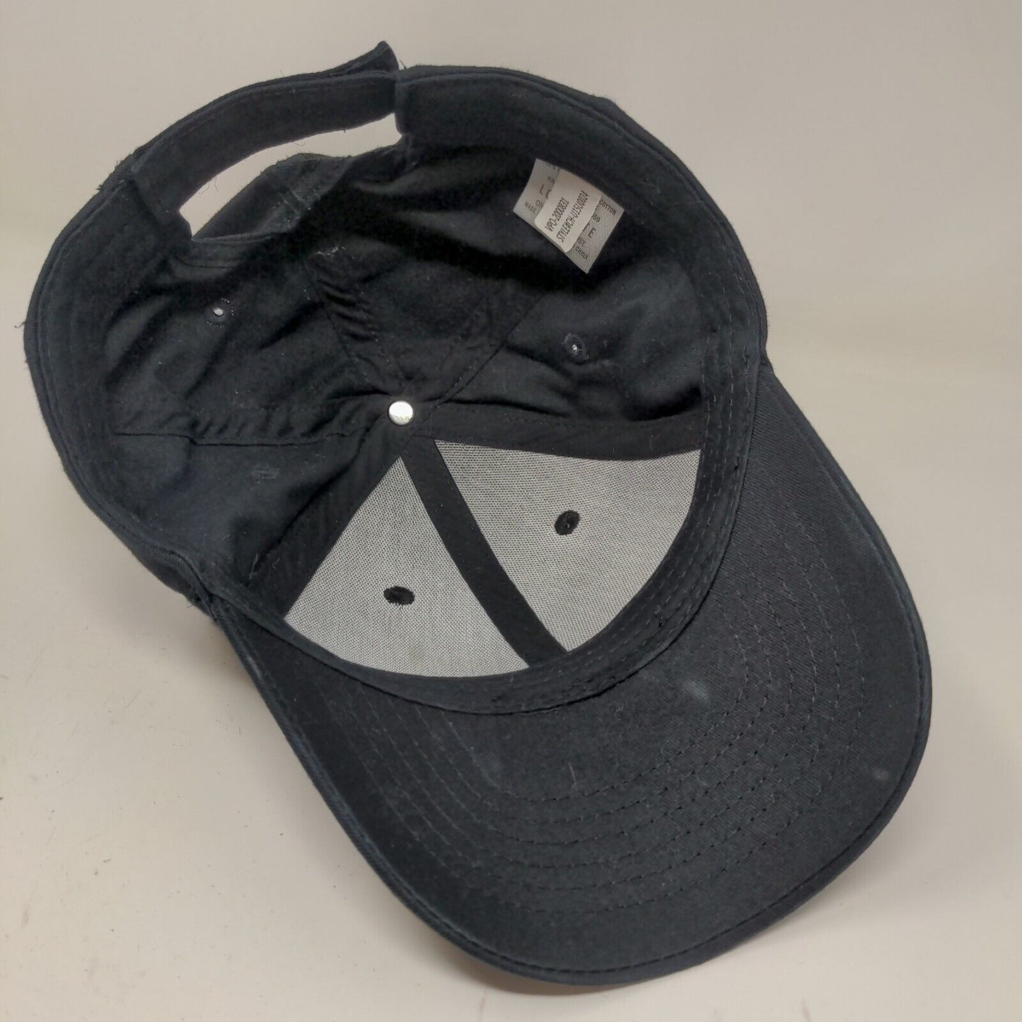 Chipotle Men's Strapback Employee Uniform Hat Black Embroidered Logo