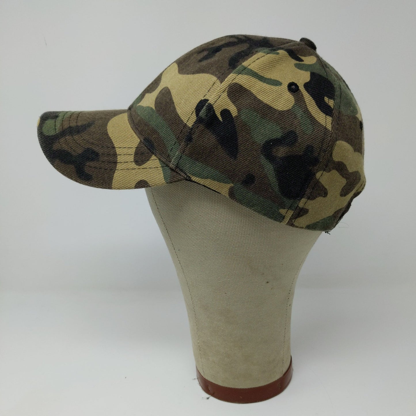 Charlotte Russe Women's Camo Hat Green Brown Strapback Cap 100% Polyester