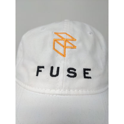 Live at Fuse Purdue Dorm Slideback Hat Embroidered Logo White