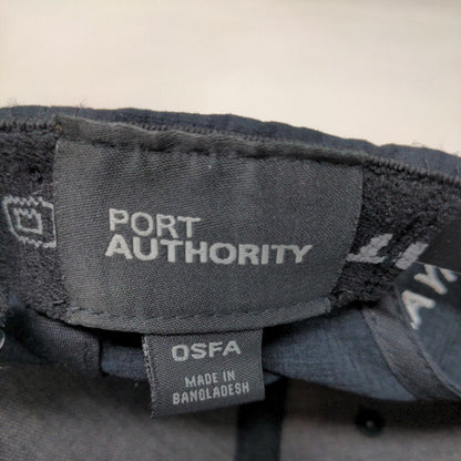 Port Authority Men's Mayfield Motors Snapback Hat Black OSFA Cap Embroidered