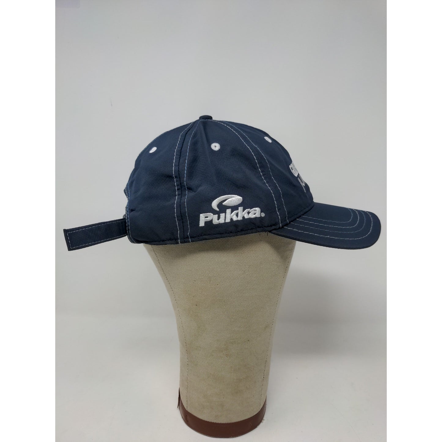Pukka Golf Week Junior Tour Slideback Hat Blue Embroidered Logo