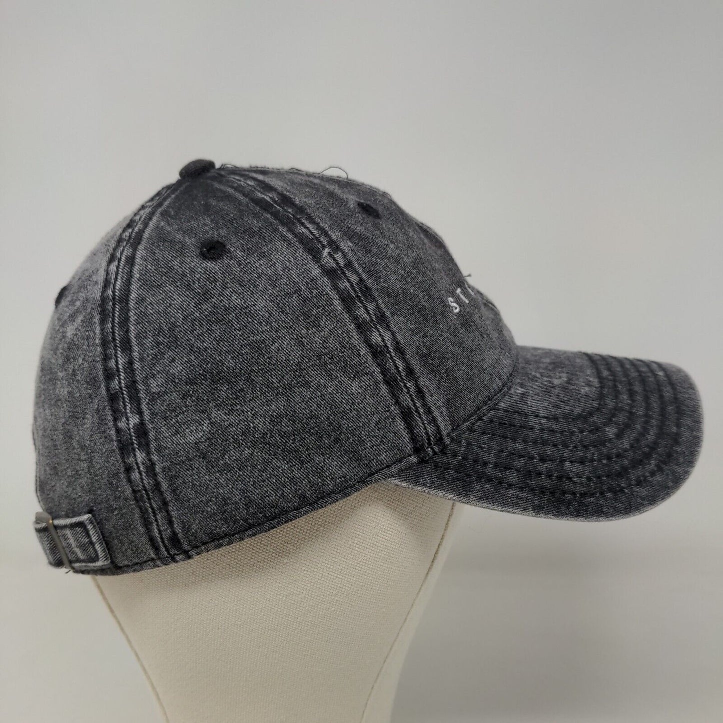 XX Atticus Poetry Stay Wild Men's Slideback Hat Gray OSFM Logo Cotton