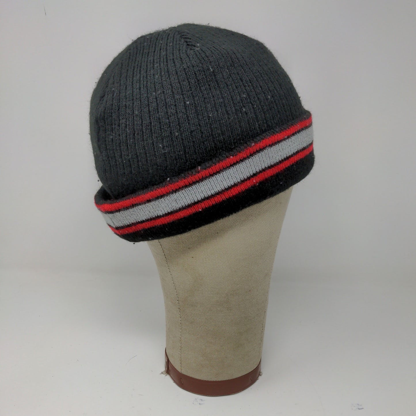 NCAA Brand Ball State Cardinals Beanie Toboggan Hat Embroidered Logo Black