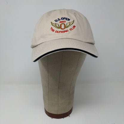 2012 US Open The Olympic Club Golf USGA Member Cream Baseball Cap Hat Embroider