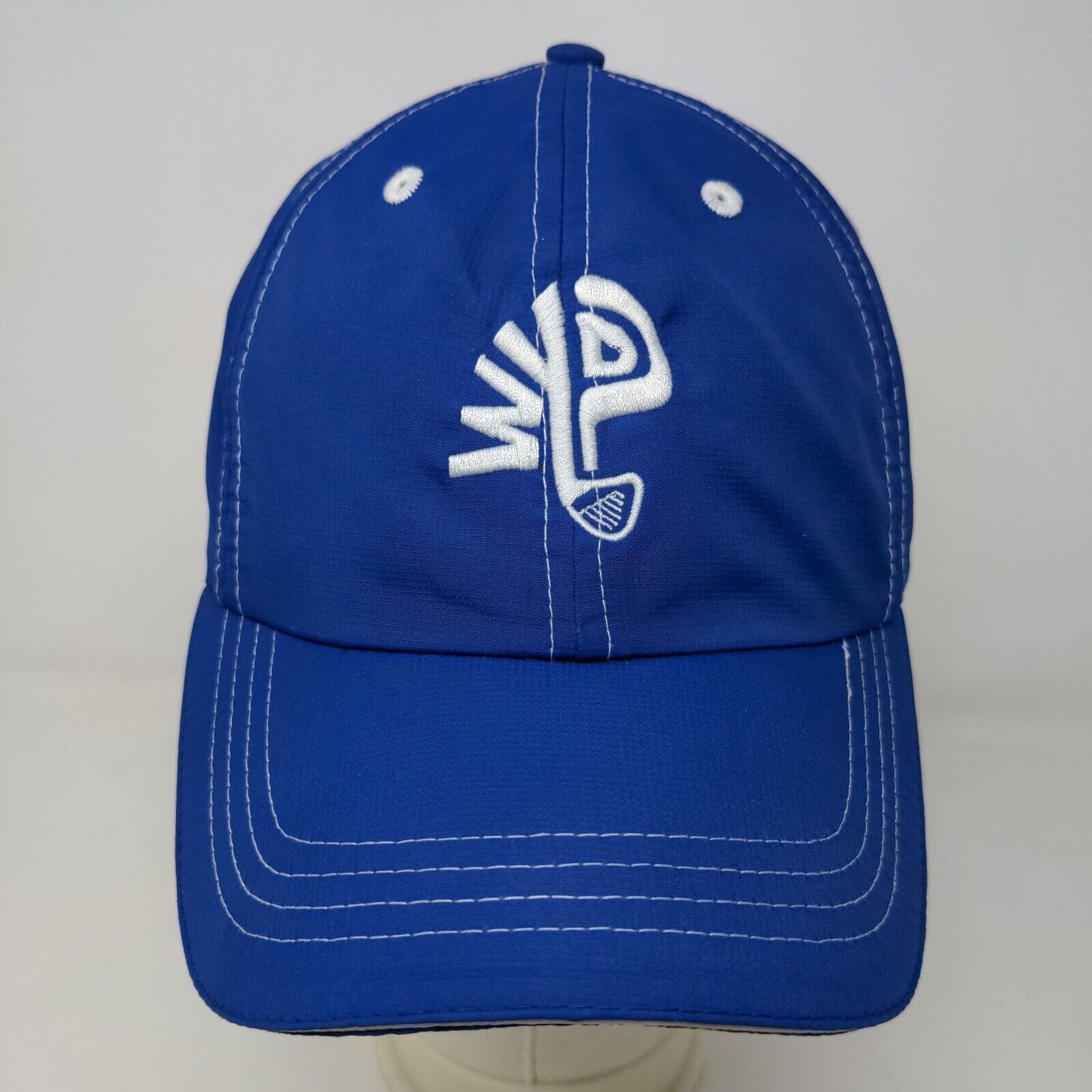 Imperial Men's Strapback Hat Blue Size OSFA Embroidered Golf Club Logo