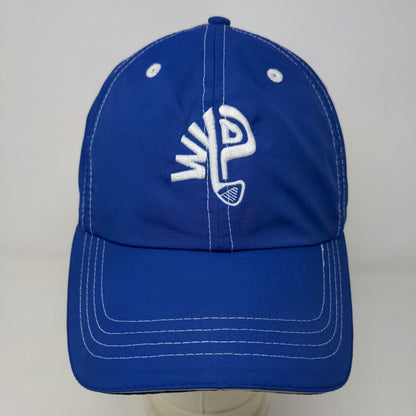 Imperial Men's Strapback Hat Blue Size OSFA Embroidered Golf Club Logo