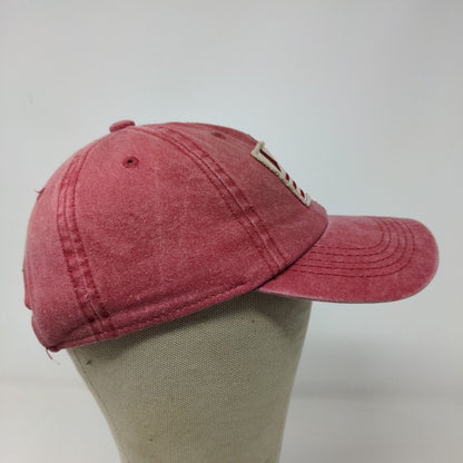 Home Free Men's Slideback Hat Red OSFM Indiana Flag Embroidered Logo
