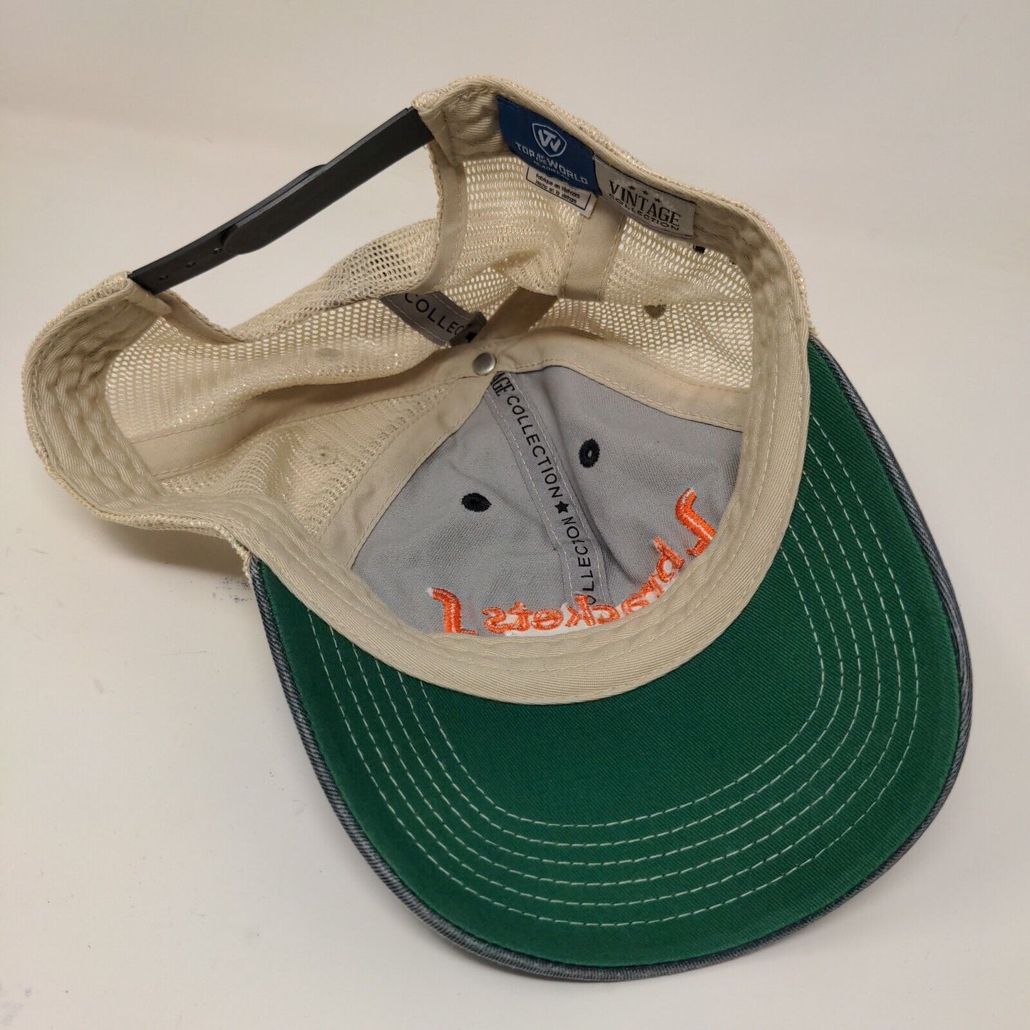 Brackets for Good Hat Cap Distressed Snapback Mesh LIDS Embroidered One Size