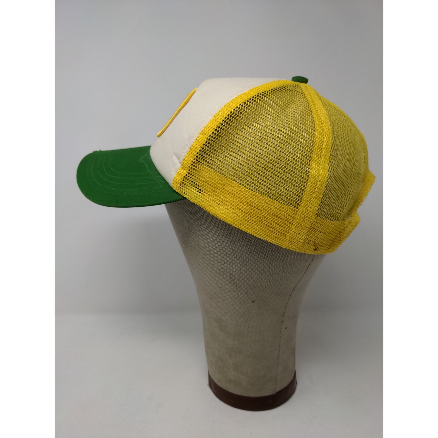 Vintage John Deere Mesh Back Snapback Trucker Hat Embroidered Patch