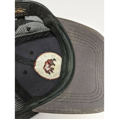 Alaska The Last Frontier Hat Cap Meshback Snapback Adjustable Prairie Mountain