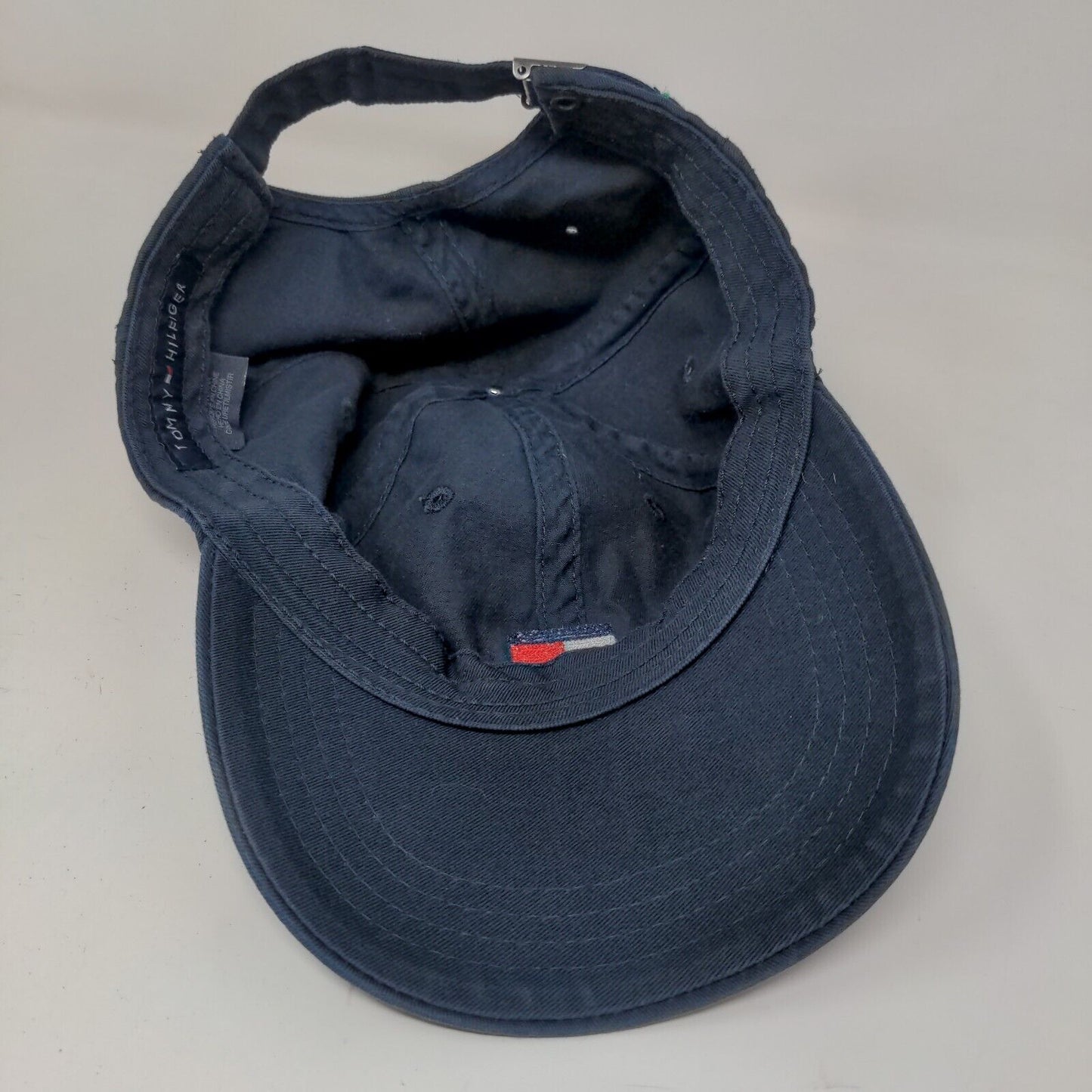 Tommy Hilfiger Men's Slideback Hat Blue Size OS Embroidered Logo