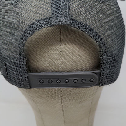 Uluru Colorado Snapback Mesh Back Hat Black OSFM Embroidered Logo