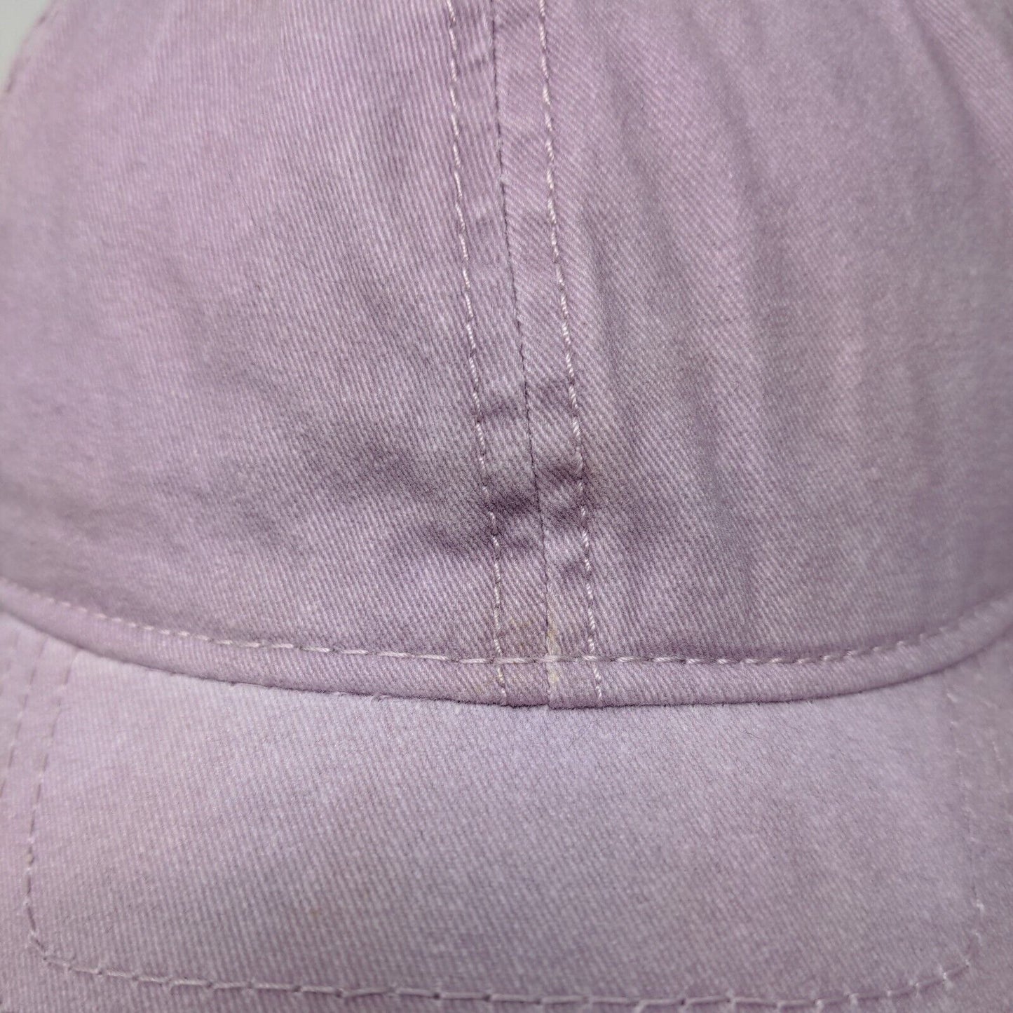 Unbranded Men's Slideback Hat Purple OSFM Adjustable Blank Vent Holes