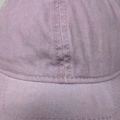 Unbranded Men's Slideback Hat Purple OSFM Adjustable Blank Vent Holes