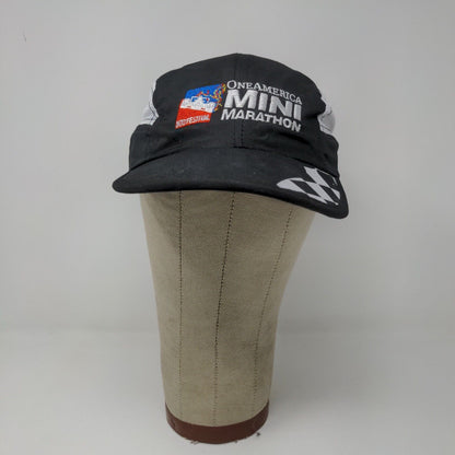 Indy 500 Festival One America Mini Marathon Embroidered Strapback Hat Checkered