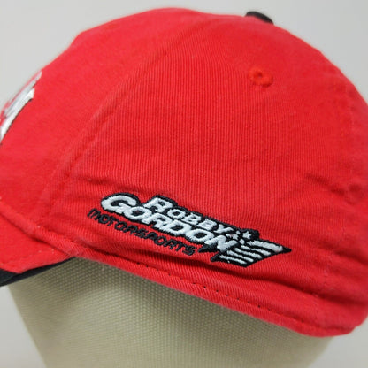 Stylemaster Strapback Hat Jim Beam Racing Red Black OSFA Embroidered Logo #7