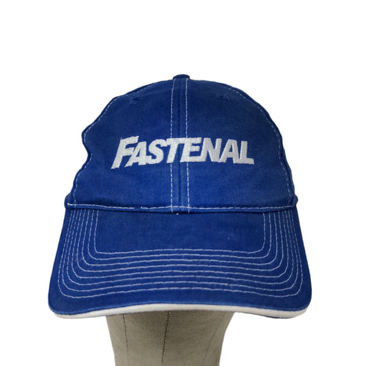 Fastenal NASCAR #60 Carl Edwards Hat Strapback Embroidered Logo Blue