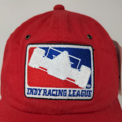 Indy Racing League Hat Red OSFA Slideback Embroidered Logo W/Tags