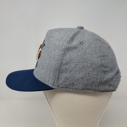 Carter's Boy's Snapback Hat Blue Gray Size 4-7 Embroidered Football Logo