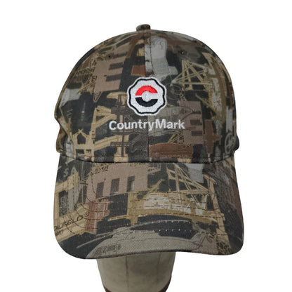 Countrymark Official Oilfield Camo Midwest Fuel Trucker Hat Cap Strapback OSFA