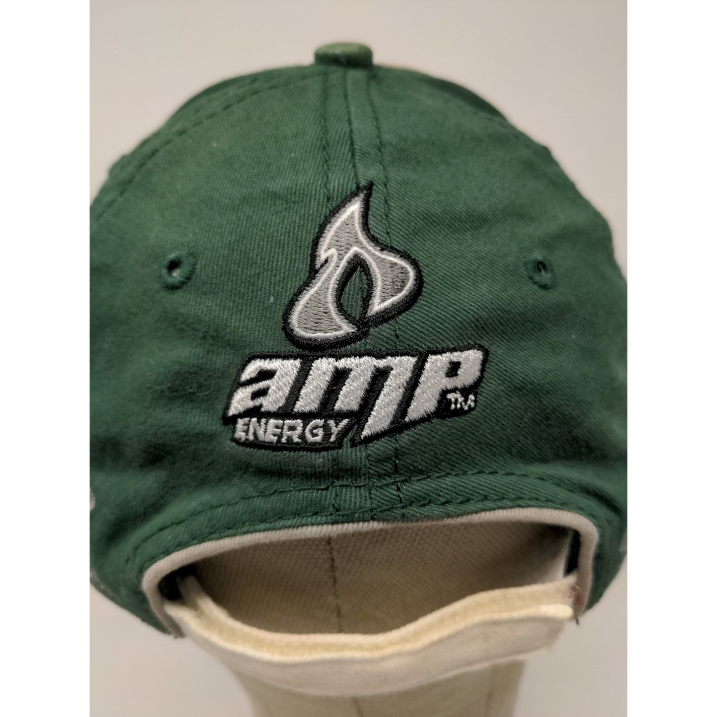 Chase Authentics NASCAR Strapback Hat #88 AMP Energy Green & White OSFM