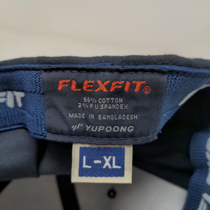 Flexfit Men's Fitted Hat Blue Size L/XL Diesel Power Logo Embroidered
