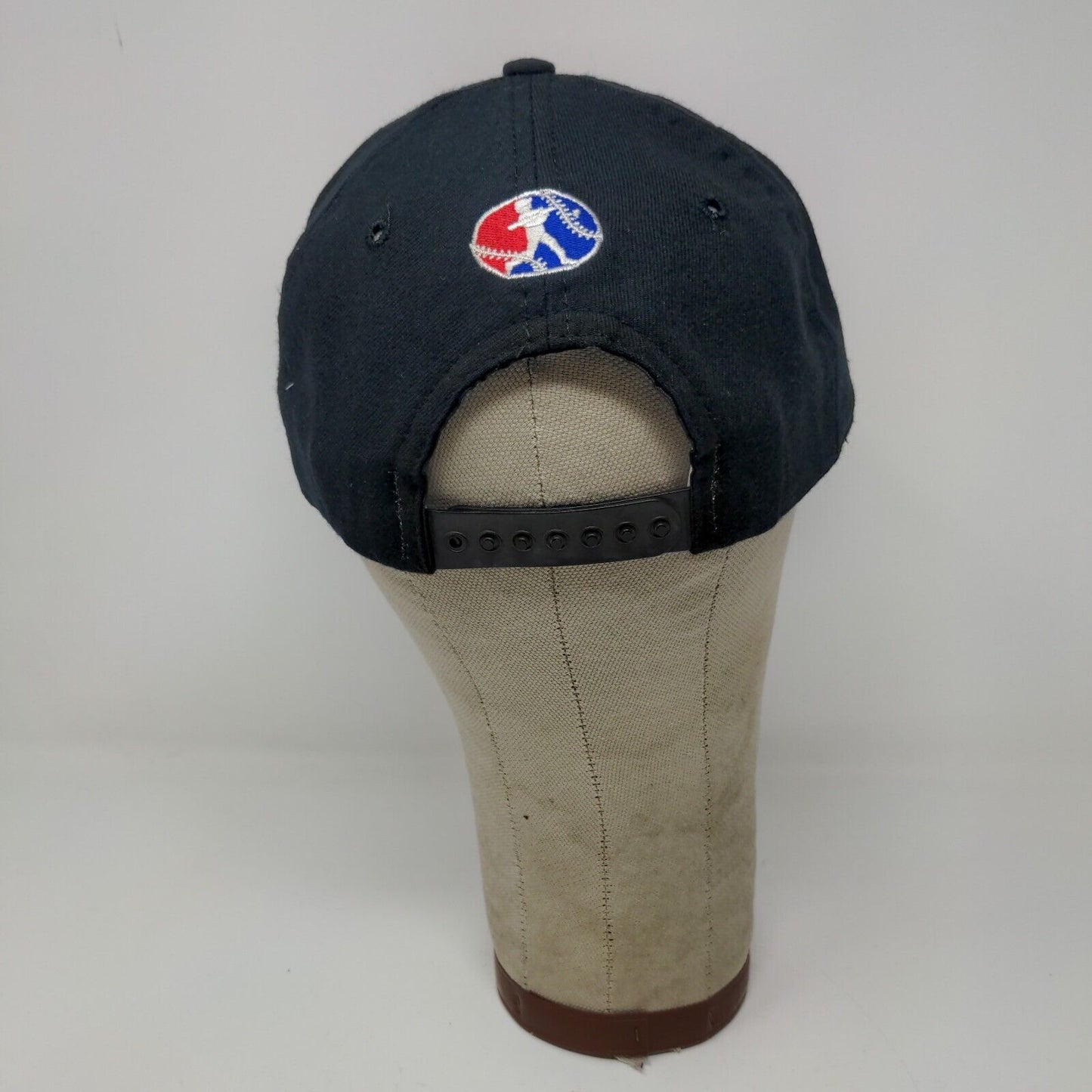 Little League Mens Central Regional Hat Black Red OSFA Snapback Vintage 2001