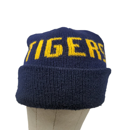 Unbranded Men's Missouri Tigers Knit Beanie Hat Cap Blue OSFA Spell Out