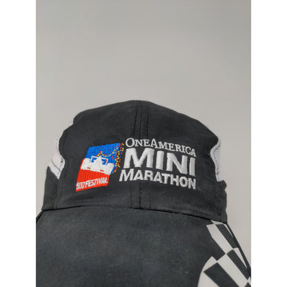 Indy 500 Festival One America Mini Marathon Strapback Hat Embroidered Logo