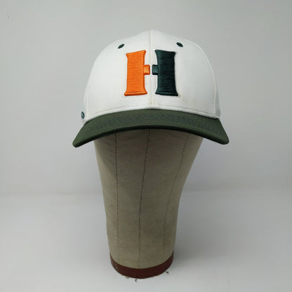 Pukka Brand Performance Wick Hat  Embroidered H Logo White Green