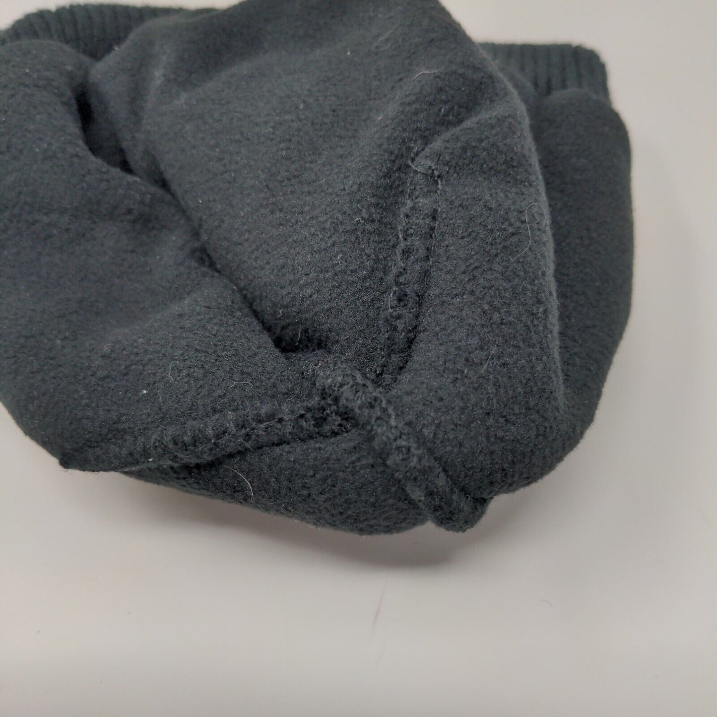 Polar Plus Men's Knit Black Beanie Toboggan Cap Hat Logo Patch Logo