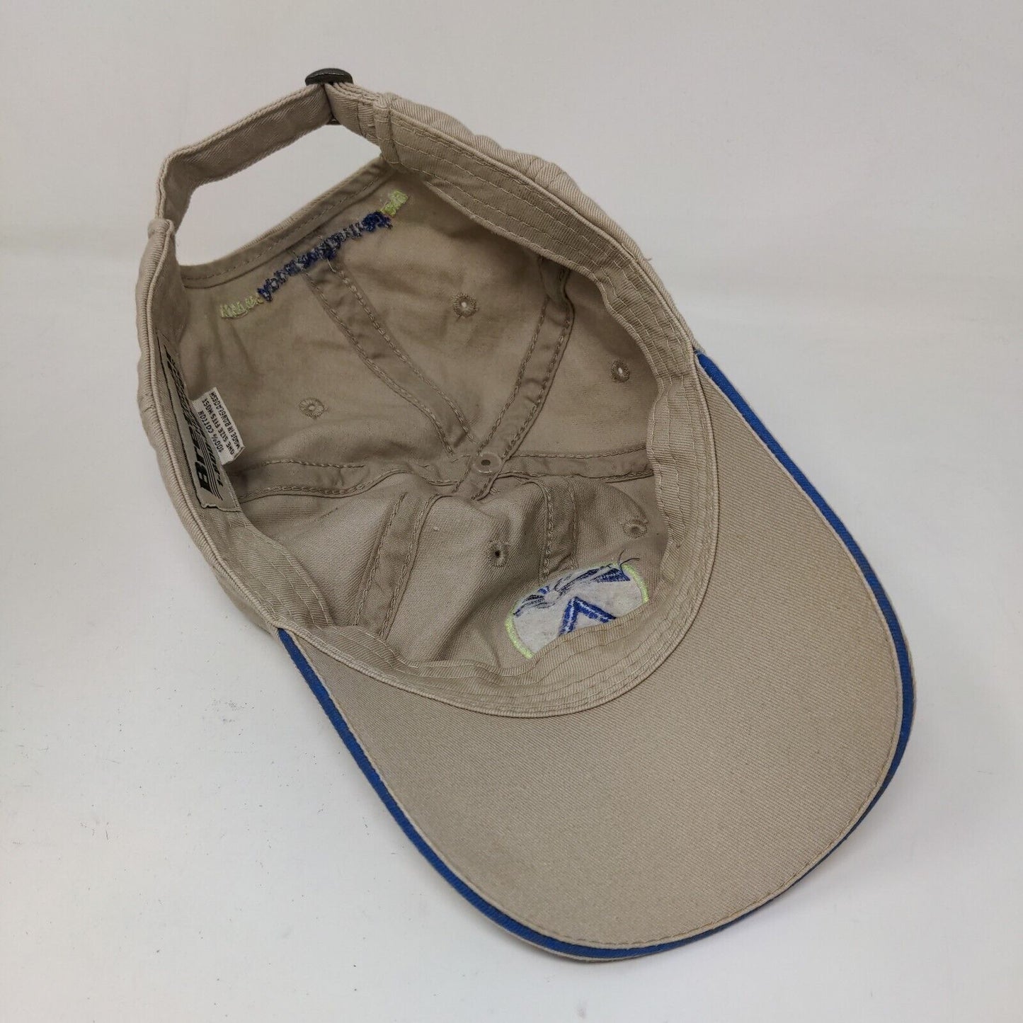 Appalachian Trail Men's Slideback Hat Tan Size OSFM Embroidered Logo Cotton