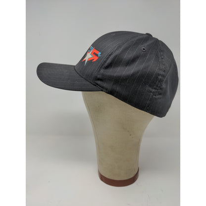 Rising Star Racing FlexFit Hat Size L-XL Black Embroidered Star Logo Spell Out