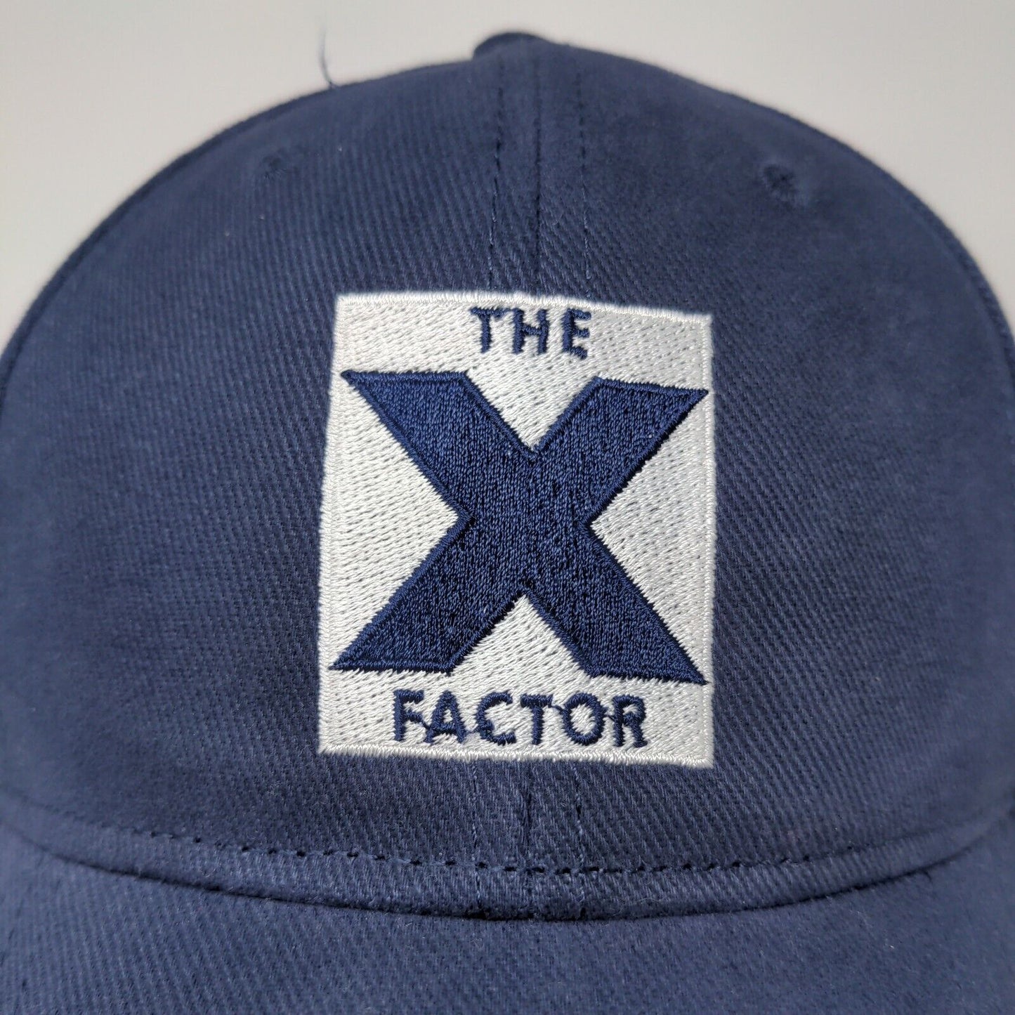 Otto Men's The X Factor Hat Blue OSFM Strapback Embroidered Logo