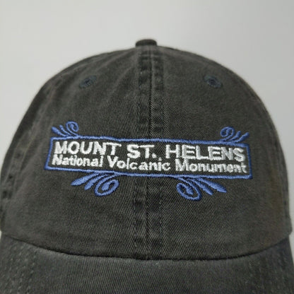 Polar USA Men's Slideback Hat Gray Mount Saint Helens W/Tags Embroidered