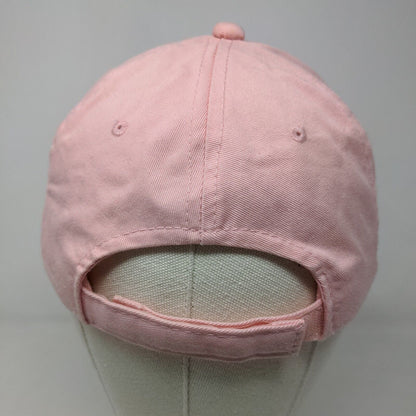 OC Hat Women's Strapback Hat Pink OSFM Embroidered NuStar Logo