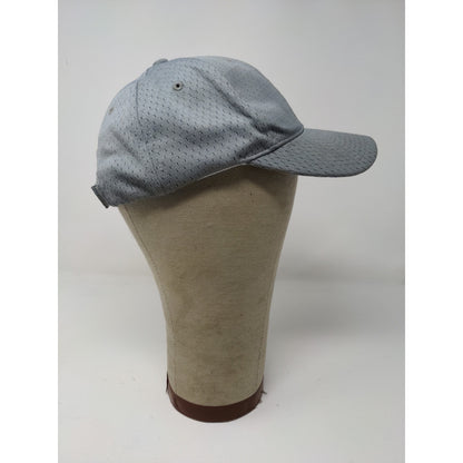 Youth Boys Strapback Cap Embroidered P Gray Port Authority Hat