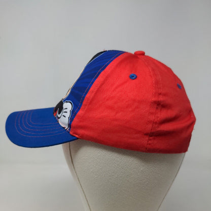 Disney Mickey Mouse Boy's Snapback Hat Blue Red OSFM Graphic Logo