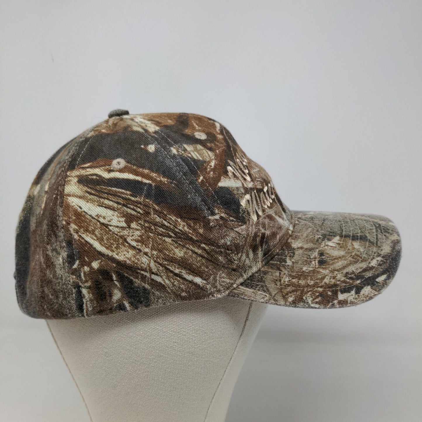 Kati Men's Slideback Hat Brown Camo OSFA Embroidered New Jersey WaterFowlers