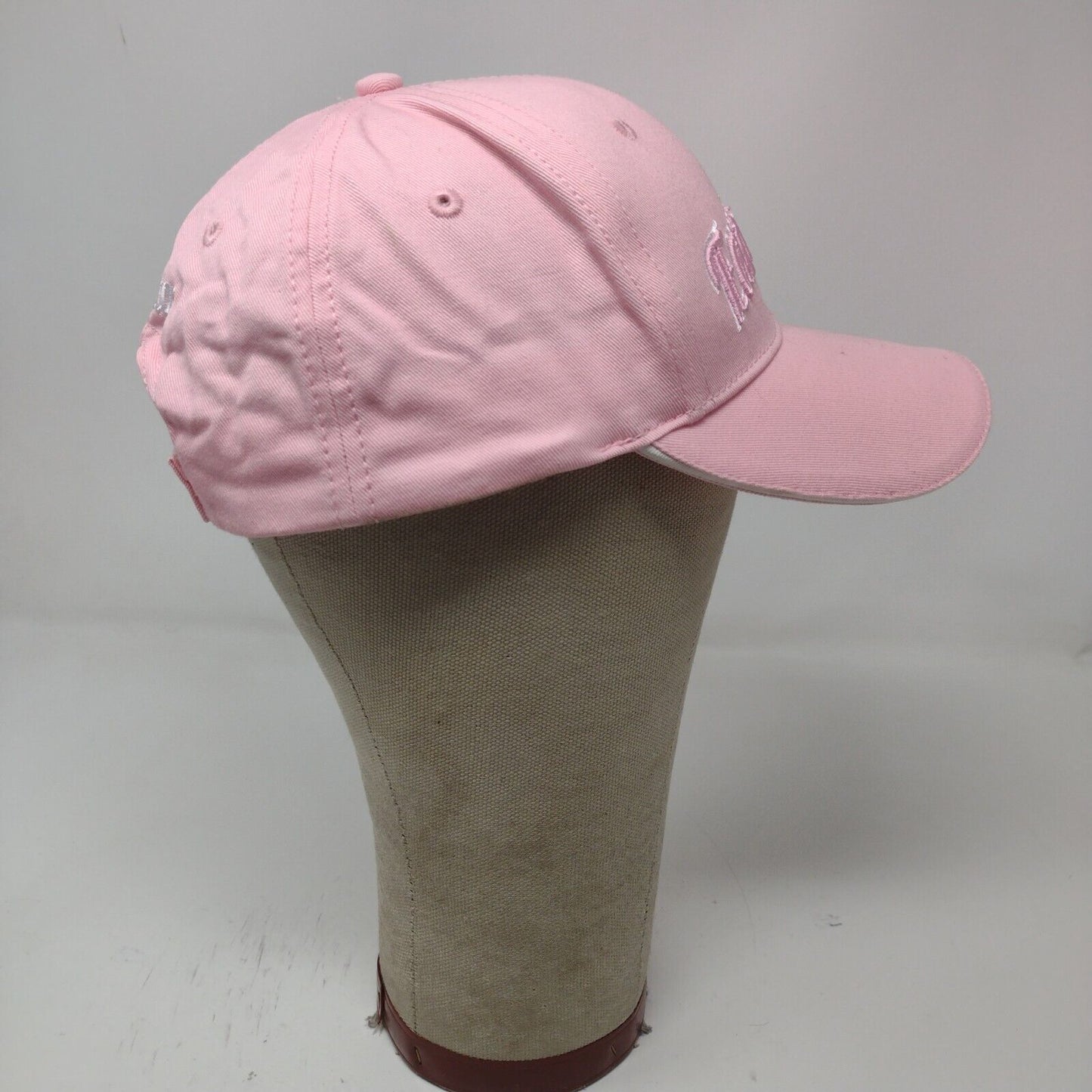 Winners Circle Womens Dale Earnhardt Strapback Hat Pink OSFM Embroidered Logo #3