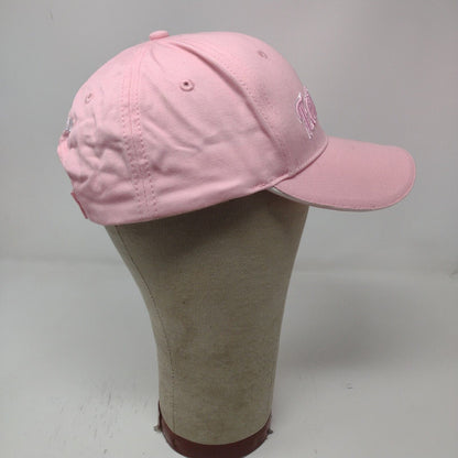 Winners Circle Womens Dale Earnhardt Strapback Hat Pink OSFM Embroidered Logo #3