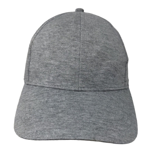 Unbranded Men's Slideback Hat Gray Adjustable Blank Vent Holes