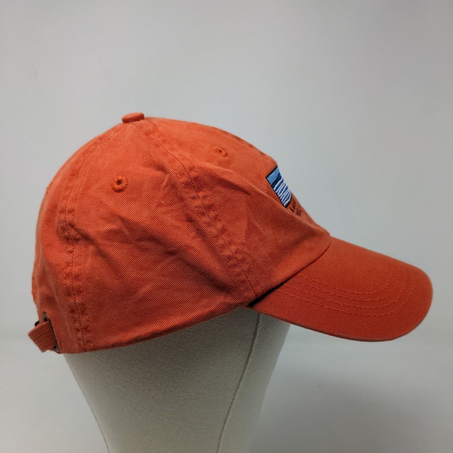 Alternative Men's Slideback Hat Orange Adjustable Embroidered Mt Agamenticus