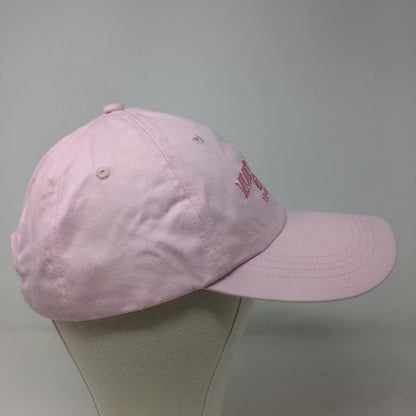 Prairie Mountain Women's Slideback Hat Pink Adjustable Embroidered Mt Vernon