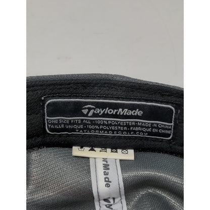 Taylormade Your1 1R OSFA Slideback Golf Hat White & Gray Slideback