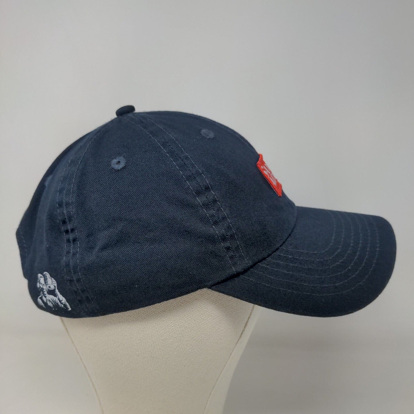 Samuel Adams Men's Slideback Hat Blue Adjustable Embroidered Beer Logo